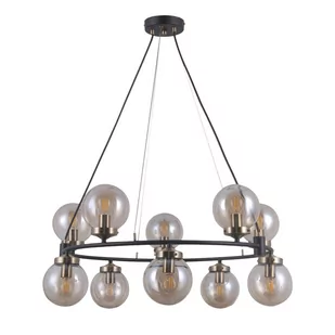 Italux Nowoczesna Lampa Wisząca Frontera G9 10-punktowa PND-40423-10A - Lampy sufitowe - miniaturka - grafika 2