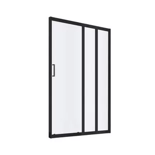 Drzwi prysznicowe Durasan Flexi FLEXI DRZWI BLACK - Ścianki i drzwi prysznicowe - miniaturka - grafika 1