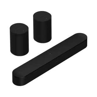 Zestaw dźwięku przestrzennego: Sonos Beam (Gen2) + Era 100, Kolor: Biały - Soundbary - miniaturka - grafika 1