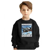 Bluzy dla dziewczynek - BLUZA DZIECIĘCA BOMBARDINO CROCODILO 122-128 DLA CHŁOPCA DZIEWCZYNKI - miniaturka - grafika 1