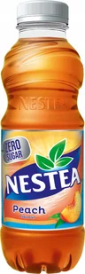 Nestea Napój herbaciany o smaku brzoskwiniowym bez cukru 500 ml - Soki i napoje niegazowane - miniaturka - grafika 1