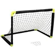 Piłka nożna - Bramka do piłki nożnej dla dzieci z siatką Dunlop składana 90x59x61cm - miniaturka - grafika 1