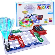 Mały naukowiec - ZESTAW EDUKACYJNY MAŁY ELEKTRONIK ŚWIECĄCY - miniaturka - grafika 1