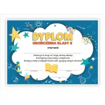 LearnHow Dyplom A4 ukończenia klasy drugiej-Gwiazdki 30szt - Dyplomy i okładki - miniaturka - grafika 1