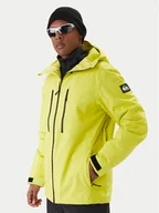 Kurtki narciarskie - Quiksilver Kurtka snowboardowa Sycamore Solid 20K EQYTJ03502 Żółty Modern Fit - miniaturka - grafika 1