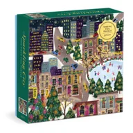 Pozostałe książki - Joy Laforme Sparkling City 1000 Piece Foil Puzzle In a Square Box - miniaturka - grafika 1