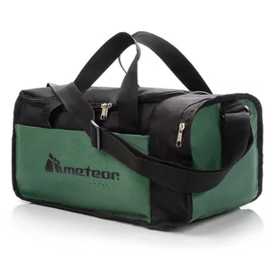 Torba fitness Meteor Nepr 20 l czarny/zielony - Torby sportowe - miniaturka - grafika 1