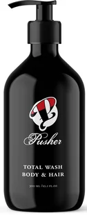 Pusher Total Wash 300 ml - Żele pod prysznic dla mężczyzn - miniaturka - grafika 1