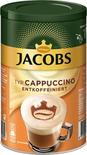 Jacobs, Cappuccino bezkofeinowe, 220g - Kawa - miniaturka - grafika 1