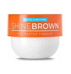 Byrokko Shine Brown Beta Carotene Tanning Maximiser preparat do opalania ciała 200 ml dla kobiet - Balsamy i kremy do opalania - miniaturka - grafika 1