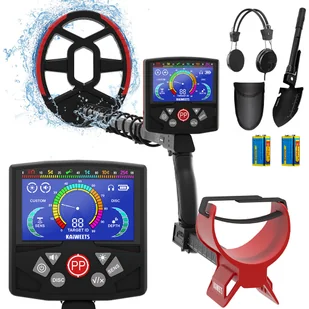 KAIWEETS EXPLORER X II Metal Detector 4 Detection Modes LCD Screen Adjustable Long Stem IP68 Waterproof Coil - Multimetry - miniaturka - grafika 1