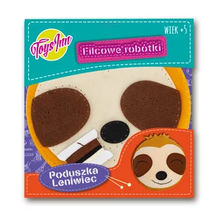 Poduszka Leniwiec Brąz - Zabawki kreatywne - miniaturka - grafika 2