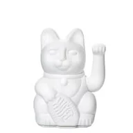 Figurki dla dzieci - Kot szczęścia biały 15cm - miniaturka - grafika 1