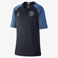 Koszulki i topy damskie - Nike Unisex T-shirt dziecięcy Psg Y Nk Brt Strk Top Ss 4th czarny Black/Hyper Cobalt/(White) (No Sponsor-plyr) S - miniaturka - grafika 1
