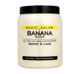 Stapiz Professional Banana Mask maska do włosów 1000ml - Maski do włosów - miniaturka - grafika 2