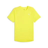 Koszulki sportowe męskie - Męska koszulka do biegania VELOCITY PUMA Lemon Sherbert Yellow - miniaturka - grafika 1