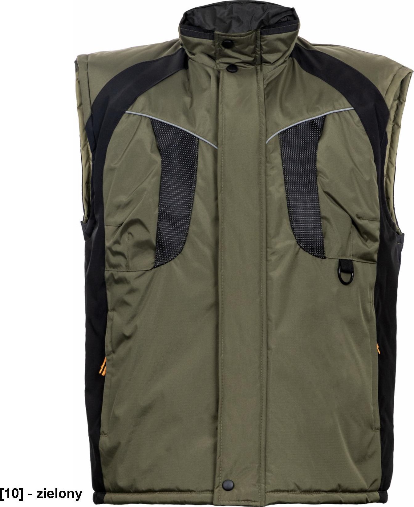 CERVA NYALA kamizelka ocieplana wodoodporna - zielony XXL