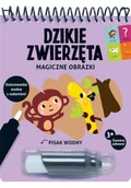 Baśnie, bajki, legendy - magiczne obrazki. dzikie zwierzęta. kolorowanka wodna z zadaniami - miniaturka - grafika 1
