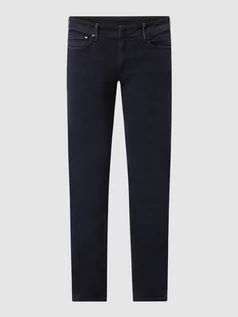 Spodnie męskie - Jeansy o kroju tapered fit z dodatkiem streczu model ‘Stanley’ - grafika 1