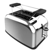 Tostery - Cecotec Toastin’ Time 850 Inox Srebrny 850W - miniaturka - grafika 1