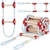 Drabiny - Drabina sznurowa, linowa, dekarska długość 25,00m - miniaturka - grafika 1