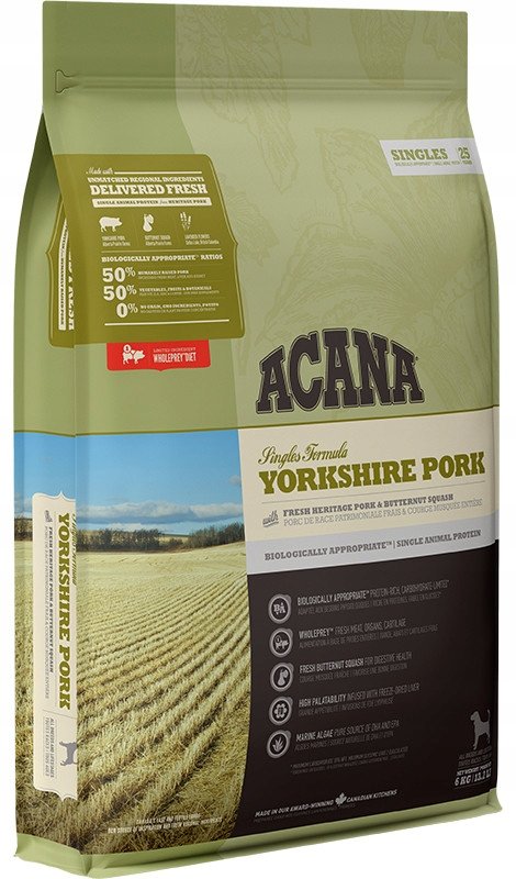 Acana Singles Yorkshire Pork 11,4 kg