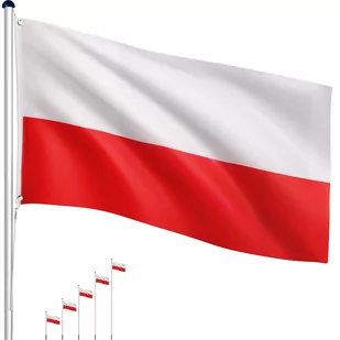 Tuin Maszt flagowy- Flaga Polska - 6,50 m - Flagi i akcesoria - miniaturka - grafika 1