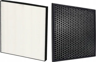 Filtry HEPA i węglowy do oczyszczacza Sharp FP-F30EUH KC-F32EU-W Zestaw - Filtry do oczyszczaczy powietrza - miniaturka - grafika 1