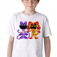 Moda i Uroda OUTLET - P115 KOSZULKA DZIECIĘCA T-SHIRT CATNAP BAJKA JAKOŚĆ BAWEŁNA 116 GRA - miniaturka - grafika 1