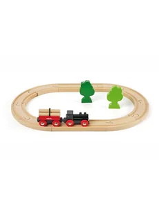 Brio 18-częściowy zestaw kolejowy - 3+ - Pociągi dla dzieci - miniaturka - grafika 1