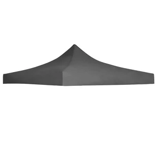 vidaXL Dach namiotu imprezowego, 3 x 3 m, antracytowy - Pawilony ogrodowe - miniaturka - grafika 6