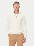 Swetry męskie - Gant Sweter 8050603 Écru Regular Fit - miniaturka - grafika 1