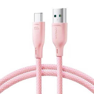 Joyroom kabel Multi-Color Series SA34-AC6 USB-A / USB-C 100W szybki transfer 1m - Kable USB - miniaturka - grafika 1