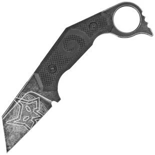 Nóż FOX Toa Karambit Black G10, Black Idroglider N690Co by Jared Wihongi (FX-652) - Noże - miniaturka - grafika 1