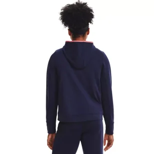 Bluza damska Under Armour Mixed Media FZ - Bluzy sportowe damskie - miniaturka - grafika 2
