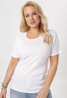 Koszulki i topy damskie - Biały T-shirt Ephesine - grafika 1