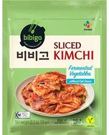 Kuchnie świata - Kimchi, koreańska kiszona kapusta, wegańska bez sosu rybnego 150g - Bibigo - miniaturka - grafika 1