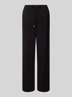 Spodnie materiałowe o luźnym kroju z elastycznym pasem model ‘ISADORA’ - Spodnie damskie - miniaturka - grafika 1
