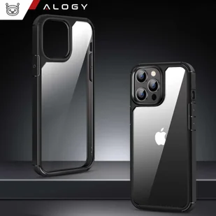 Etui do iPhone 15 Pro Obudowa Case +2x szkło na ekran i 2x obiektyw pancerne Alogy 360 Hybrid Set 5w1 czarno-przezroczyste - Etui i futerały do telefonów Etui do iPhone 15 Pro Obudowa Case +2x szkło na ekran i 2x obiektyw pancerne Alogy 360 Hybrid Set 5w1 czarno-przezroczyste - Etui i futerały do telefonów - miniaturka - grafika 34
