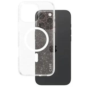 Etui PANZERGLASS Flagship Star Lit MagSafe do Apple iPhone 16 Pro Max Przezroczysto-biały - Etui i futerały do telefonów - miniaturka - grafika 1