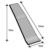 Sprzęt podróżny i transportery dla psów - Karlie rampa dla psa DOG ramp 154x39x70 cm - miniaturka - grafika 1