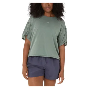 Koszulka do biegania damska Asics Nagino Adjustable SS 2012D140 - ASICS - Koszulki i topy damskie - miniaturka - grafika 1