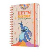 Kalendarze - Kalendarz Tygodniowy, Stitch 2025 2026, Notatnik A5, dla Dzieci, Disney - miniaturka - grafika 1