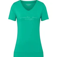 Koszulki i topy damskie - ENERGETICS ENERGETICS damski T-shirt Gapela 4 zielony zielony (green aqua) 38 285911 - miniaturka - grafika 1