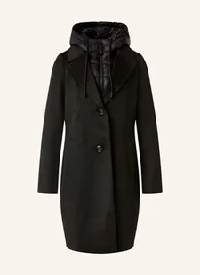 Comma Casual Identity Płaszcz Z Wyjmowaną Podpinką schwarz - Płaszcze damskie - miniaturka - grafika 1