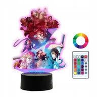 Lampy stojące - Lampka Nocna 3D LED Demon Salyer - miniaturka - grafika 1