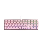 Klawiatury - CHERRY MX 3.0S RGB Gaming USB QWERTZ Niemiecki Różowy G80-3874LUADE-9 - miniaturka - grafika 1