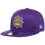Czapki i chusty sportowe męskie - Czapka 9Fifty Diamond Patch Lakers by New Era, fioletowy, S/M (54-57 cm) - miniaturka - grafika 1