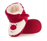 Buty dla dziewczynek - Śliczne domowe buciki dziecięce Roz. 25/25 -15cm - miniaturka - grafika 1