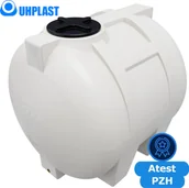 Zbiorniki na deszczówkę - UHP Zbiornik na wodę 350l UHP CISTERON G-350 Biały - miniaturka - grafika 1